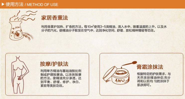 精油使用方式供參考YS精油YS純露YS植物油